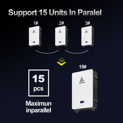 हाइब्रिड ग्रिड पावरवॉल लाइफपो4 होम बैटरी 48V 200ah 10Kwh 51.2v 300ah वाईफाई के साथ लिथियम आयन बैटरी