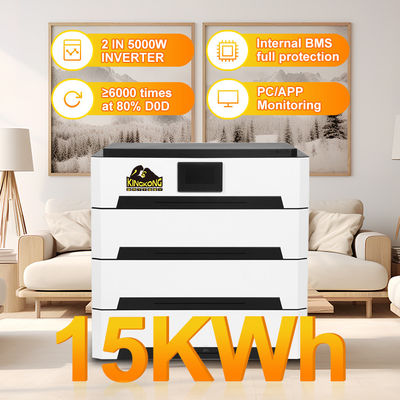 ग्रोवाट 51.2v 10kwh 20kwh 30kwh 50kwh लाइफपो4 लिथियम आयन होम सोलर सिस्टम स्टैकेबल