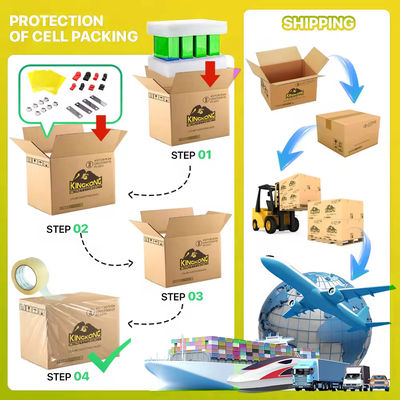 सामान्य भंडारण 230Ah 280Ah 3.2V LiFePO4 बैटरी सेल Long Run Rechargeable Pack के साथ