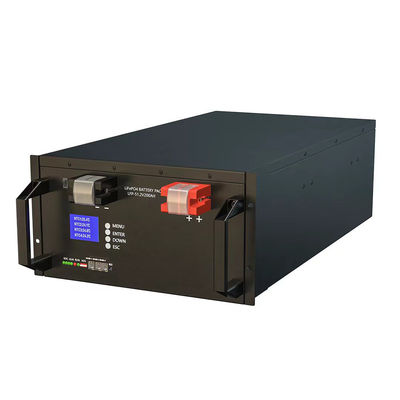 चक्र जीवन 6000 गुना 51.2V 300ah 100Ah Lifepo4 सौर ऊर्जा के लिए लिथियम आयन बैटरी