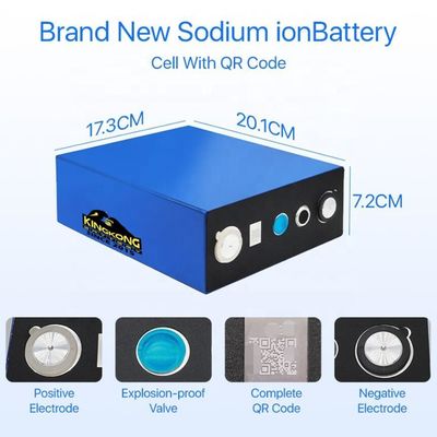 ना सोडियम आयन बैटरी सेल 3.1v 220ah इलेक्ट्रिक बाइक के लिए -10C ऑपरेटिंग तापमान