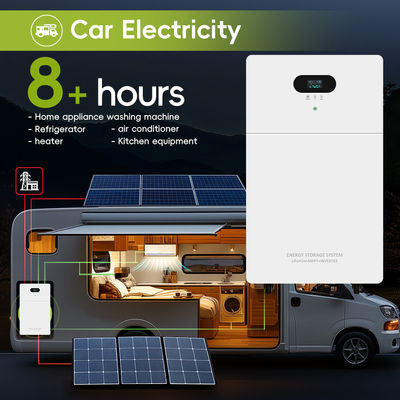 पावरफुल 5-10 kWh आउटपुट पावर रेंज ऑफ ग्रिड के लिए सौर ऊर्जा भंडारण बैटरी प्रणाली