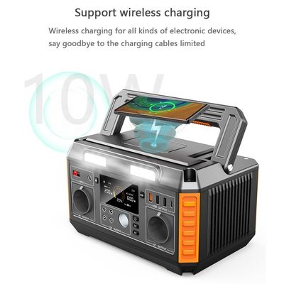 अनुकूलन योग्य 700W लिथियम आयन बैटरी और 520WH आउटपुट के साथ पोर्टेबल सोलर पावर स्टेशन