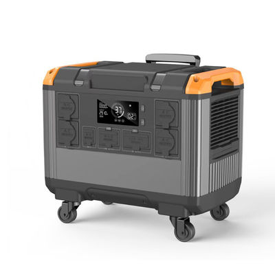 LiFePO4 बैटरी EU 230V होम यूपीएस 3000W सौर जनरेटर कैंपिंग और आपातकालीन जरूरतों के लिए