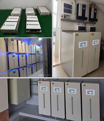 5Kw बैटरी लाइफपो4 लिथियम 51.2V 100Ah 200Ah 280 400 300Ah लिथियम लाइफपो4 बैटरी 48V सौर पैनल के लिए