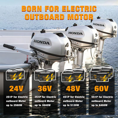 इलेक्ट्रिक बोट लाइफपो4 बैटरी पैक 12V 24V