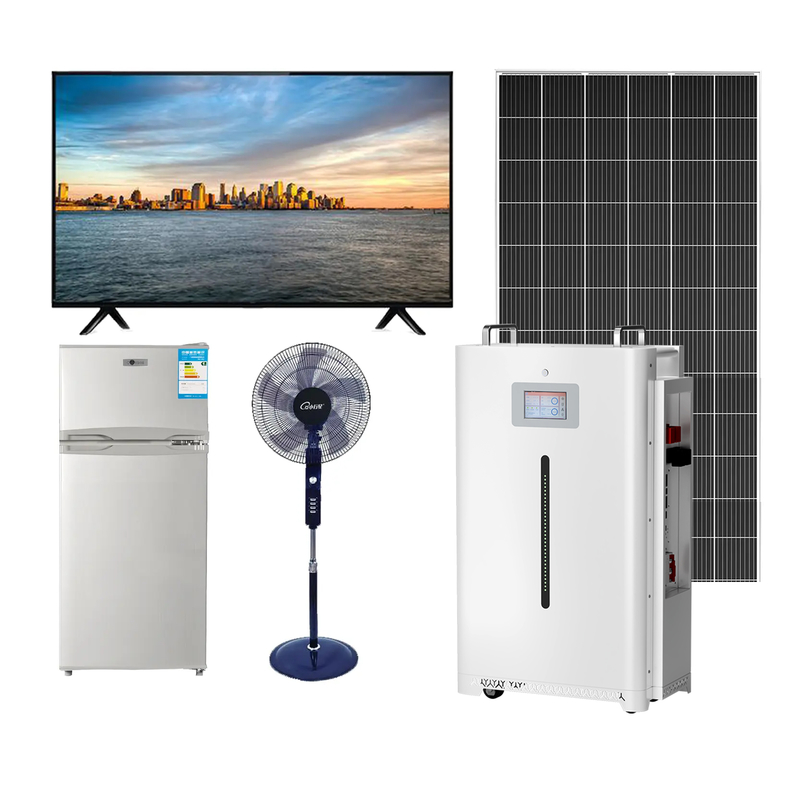 ऑफ ग्रिड सोलर पावर जेनरेशन सिस्टम 1000W 110V 220V लिथियम आयरन फॉस्फेट बैटरी पावर स्टेशन होम सोलर पावर जेनरेशन सिस्टम