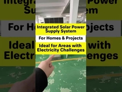 यह एक पूर्ण सौर ऊर्जा आपूर्ति प्रणाली है. और अनुकूलन योग्य, घर और परियोजना के उपयोग के लिए उपयुक्त है