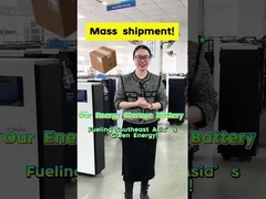 स्थिर गुणवत्ता और बड़ी क्षमता के साथ सौर ऊर्जा प्रणालियों का एक नया बैच