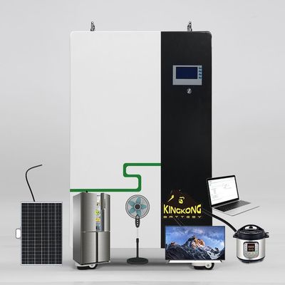 दीवार पर घुड़सवार 51.2V 48V 280Ah 304Ah लिथियम बैटरी भंडारण ऑफ ग्रिड सौर प्रणाली के लिए
