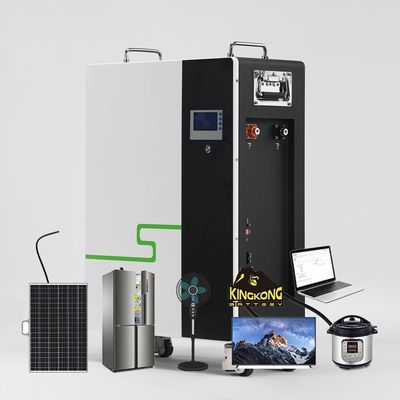 RS232 संचार पोर्ट OEM सौर ऊर्जा भंडारण 5kwh 48v 100ah Lifepo4 बैटरी दीवार माउंट