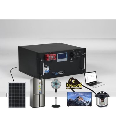 LiFePO4 280Ah 48V रैक माउंटेड लिथियम बैटरी 14Kwh सोलर होम एनर्जी स्टोरेज सिस्टम के लिए