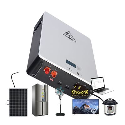 विद्युत ऊर्जा प्रणाली सौर ऊर्जा भंडारण के लिए 48V 200Ah लिथियम आयन बैटरी 10Kwh LiFePo4 बैटरी