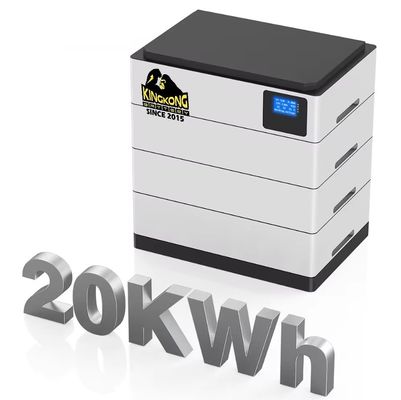 OEM सौर ऊर्जा भंडारण प्रणाली होम 48V 51.2V 400AH 20KWh स्टैक LiFePO4 बैटरी