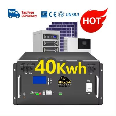 48V 15kw लिथियम Lifepo4 बैटरी 300Ah LFP 51.2V 15kwh बैटरी रैक घरेलू सौर प्रणाली के लिए
