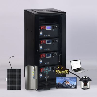 24V 48V 51.2V LiFePO4 सौर बैटरी 5kwh 6000 चक्र सौर प्रणाली आपातकालीन शक्ति के लिए