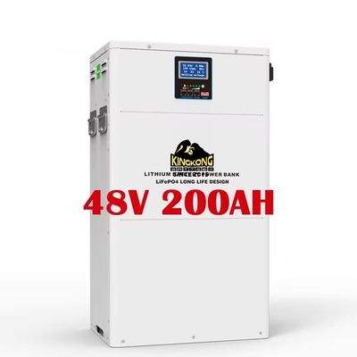 200Ah 48V LiFePo4 बैटरी 10Kwh सौर प्रणाली के लिए 51.2V 100Ah ऊर्जा भंडारण L485 X W298 X H802