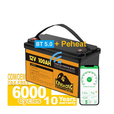 110/120/220/230V आउटपुट वोल्टेज 12.8V 100Ah 200Ah 300Ah LFP लिथियम आयन बैटरी पैक