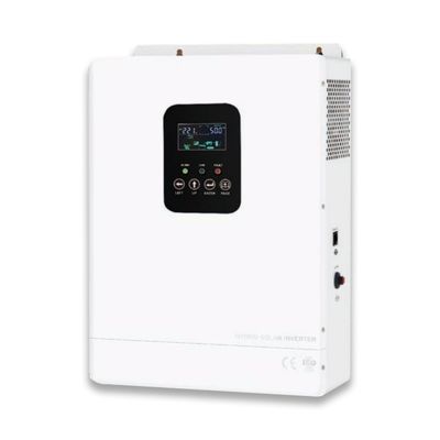24V 48V शुद्ध साइन वेव हाइब्रिड सोलर इन्वर्टर 4 6KW 7KW 8KW 10KW दोहरी आउटपुट 420*310*110M