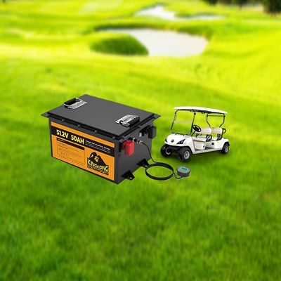 51.2V 105Ah गोल्फ कार्ट बैटरी कार Lifepo4 OEM/ODM सेवा के साथ रिचार्जेबल पैक