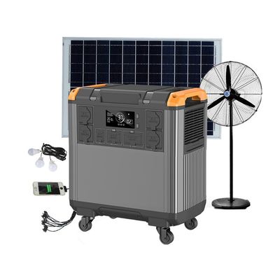 होम लाइटिंग सिस्टम के लिए डिजिटल एलसीडी डिस्प्ले के साथ 1KW मिनी किट सौर ऊर्जा जनरेटर