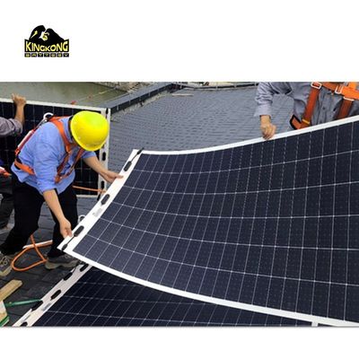 166mmx166mm सेल आकार अर्ध लचीला सौर पैनल 500W OEM/ODM अंतर्राष्ट्रीय खरीदारों के लिए